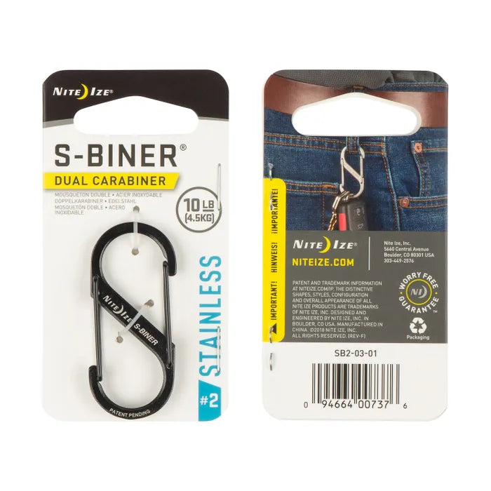 S-Biner Size #2 - Black