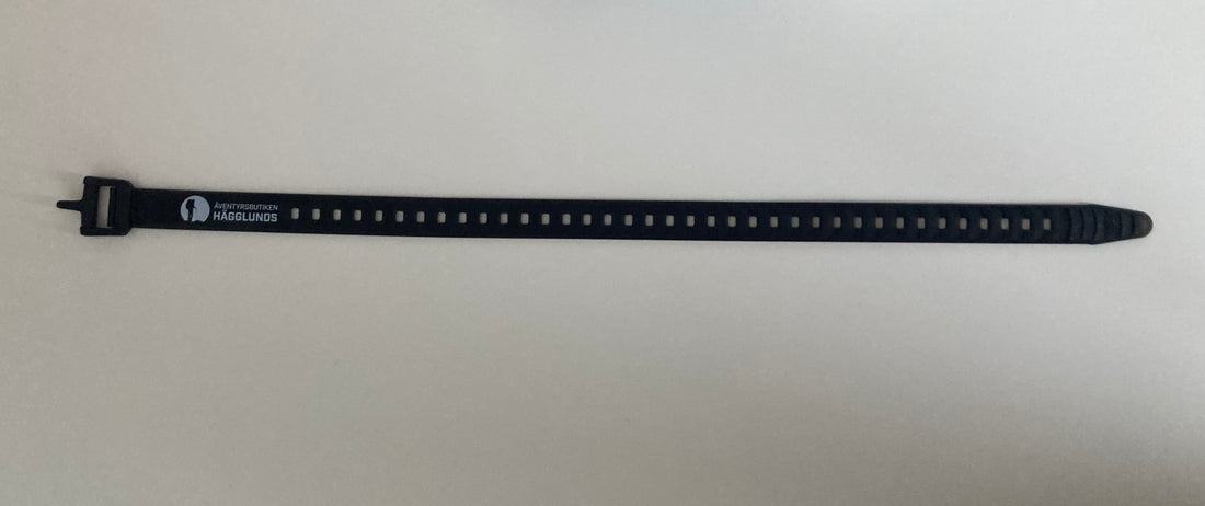 Ski Straps - Black, One Size